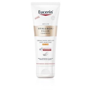 Eucerin Hyaluron-Filler+Elasticity Crema Mani Anti-Età Anti-Macchie SPF 30