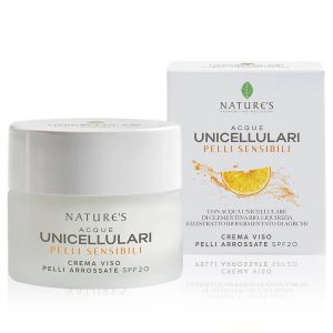 Nature’s Acque Unicellulari Crema Viso Pelli Arrossate Sensibili SPF 20