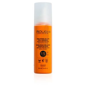 Rougj+ Emulsione Solare Media Protezione Pelli Sensibili SPF 15 200 ml minsan. 944619547