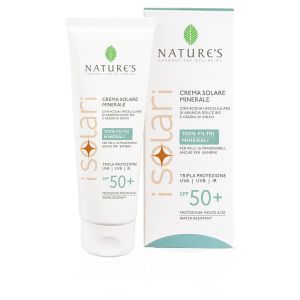 Nature's i Solari Crema Solare Minerale SPF 50+ 100 ml minsan. 935601157