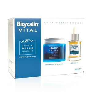 Bioscalin Vital Sistema Cofanetto Capelli&Unghie Integratore + Siero Viso e Collo minsan. 983679541