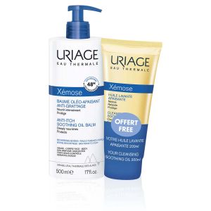 Uriage Xemose Balsamo-Olio Lenitivo + Olio Detergente Duo minsan. 980527598