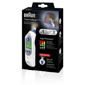 Braun Termometro Auricolare ThermoScan 7 con Age Precision IRT6525WE minsan 984956526