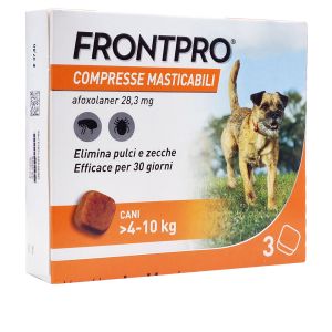 105682052 Frontpro Cani 4-10 Kg 28,3 mg Compresse Masticabili