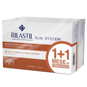 985592272 Rilastil Sun System Duo Integratore Alimentare 30 + 30 capsule